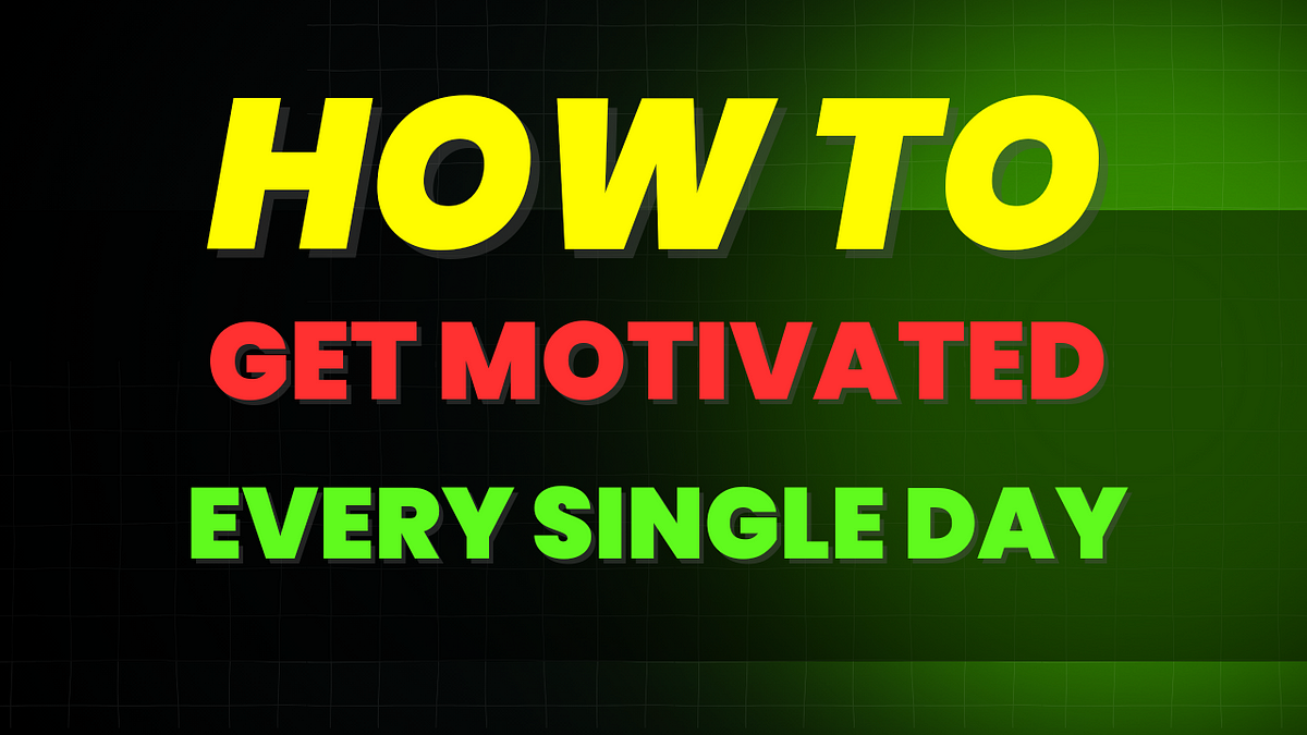 How To Get Motivated Every Single Day In 2025 by VKY THE 3AM