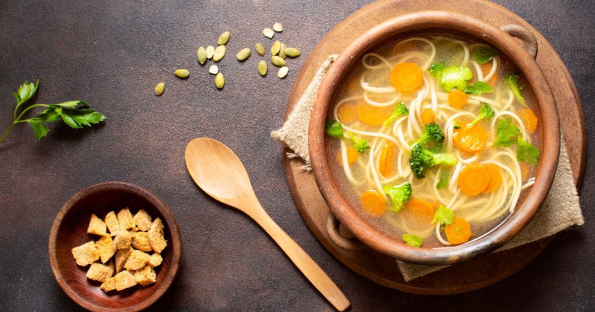 How to Make Chicken Noodle Soup. Once upon a chilly winter’s evening