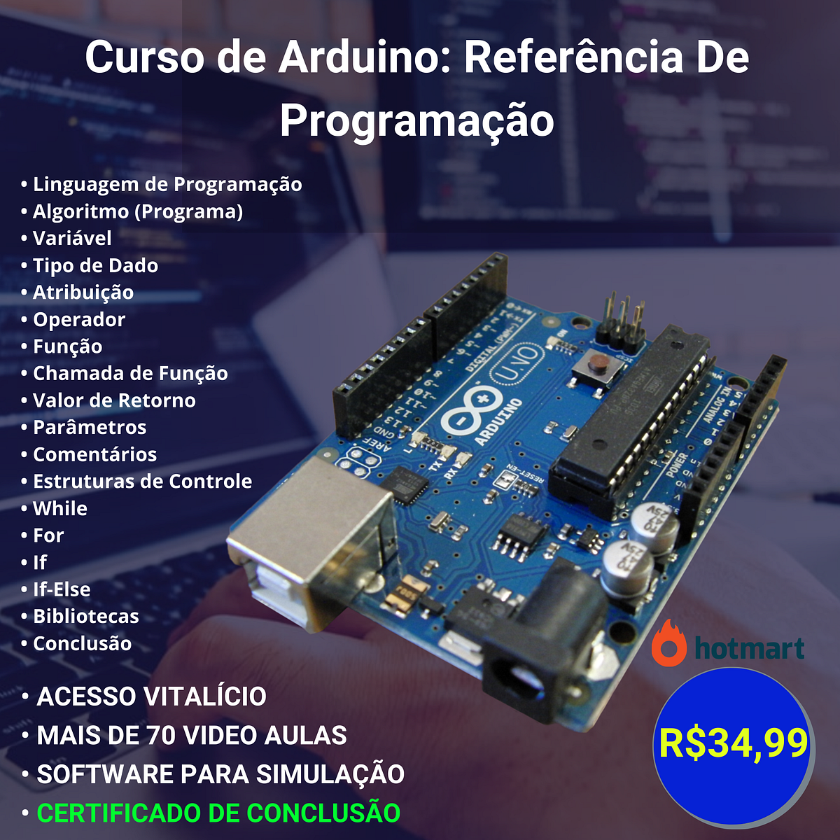 Curso de arduino Referência de programação | by Jharllem Eduardo ...