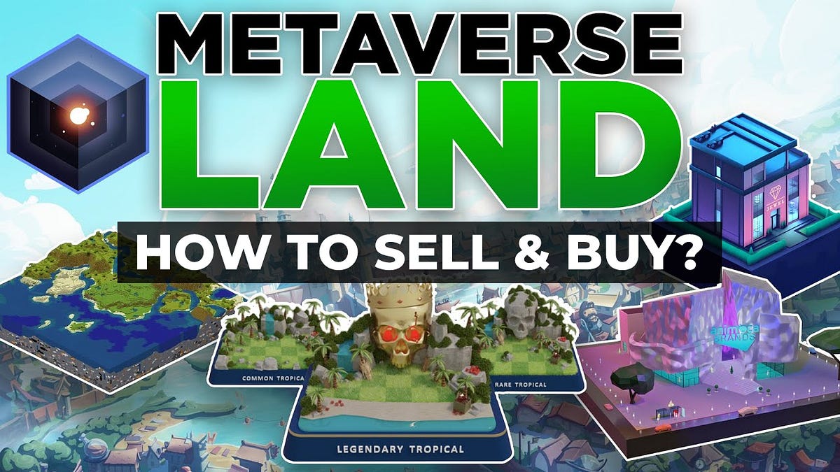 How to Buy and Sell Metaverse Lands in 2024? Technology Hits