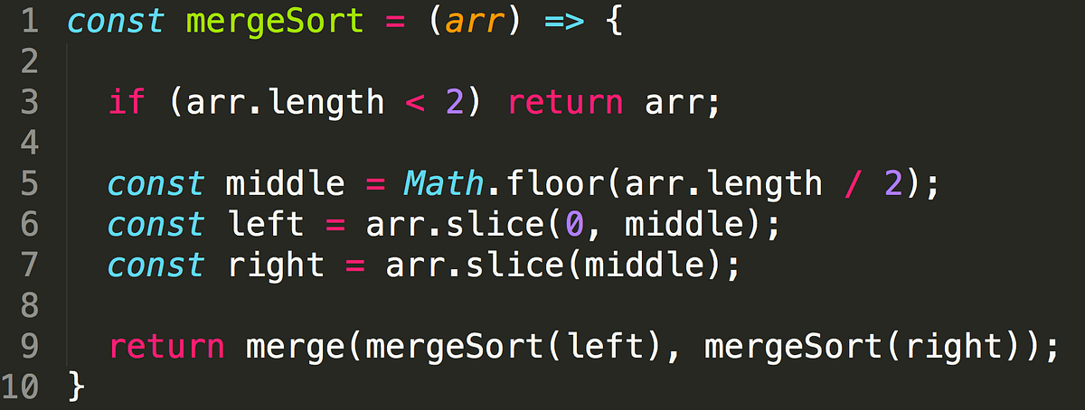Understanding Merge Sort. A brief, but (hopefully) thorough… | by ...