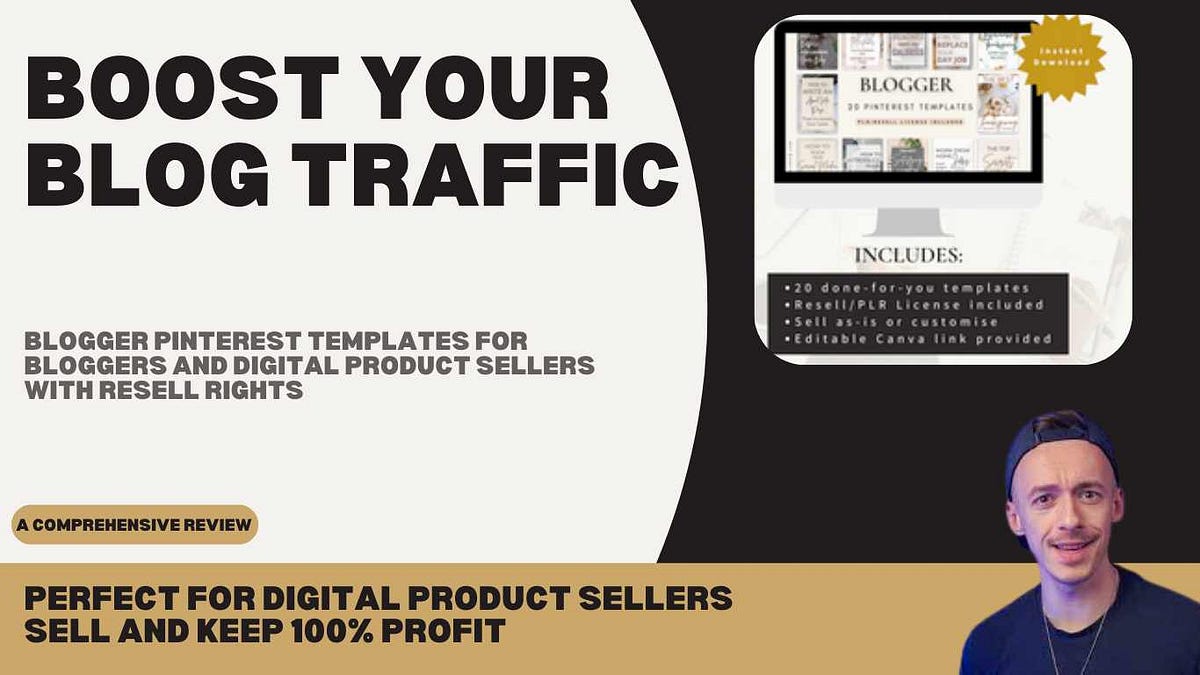 Boost Your Blog Traffic: A Review of Blogger Pinterest Templates for ...