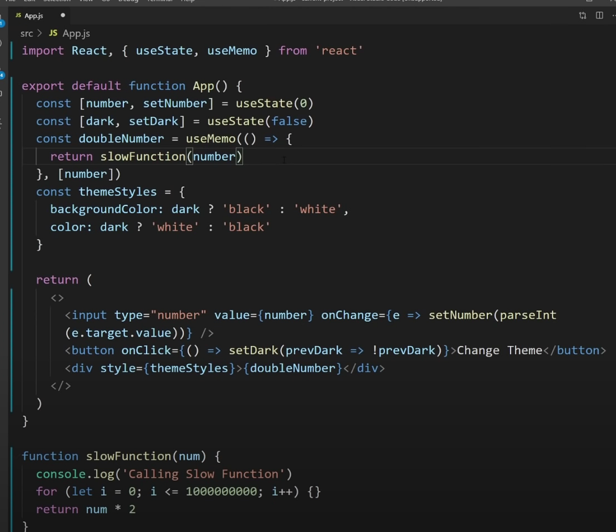 useMemo. The useEffect will rerender the… by Hvardhan Medium