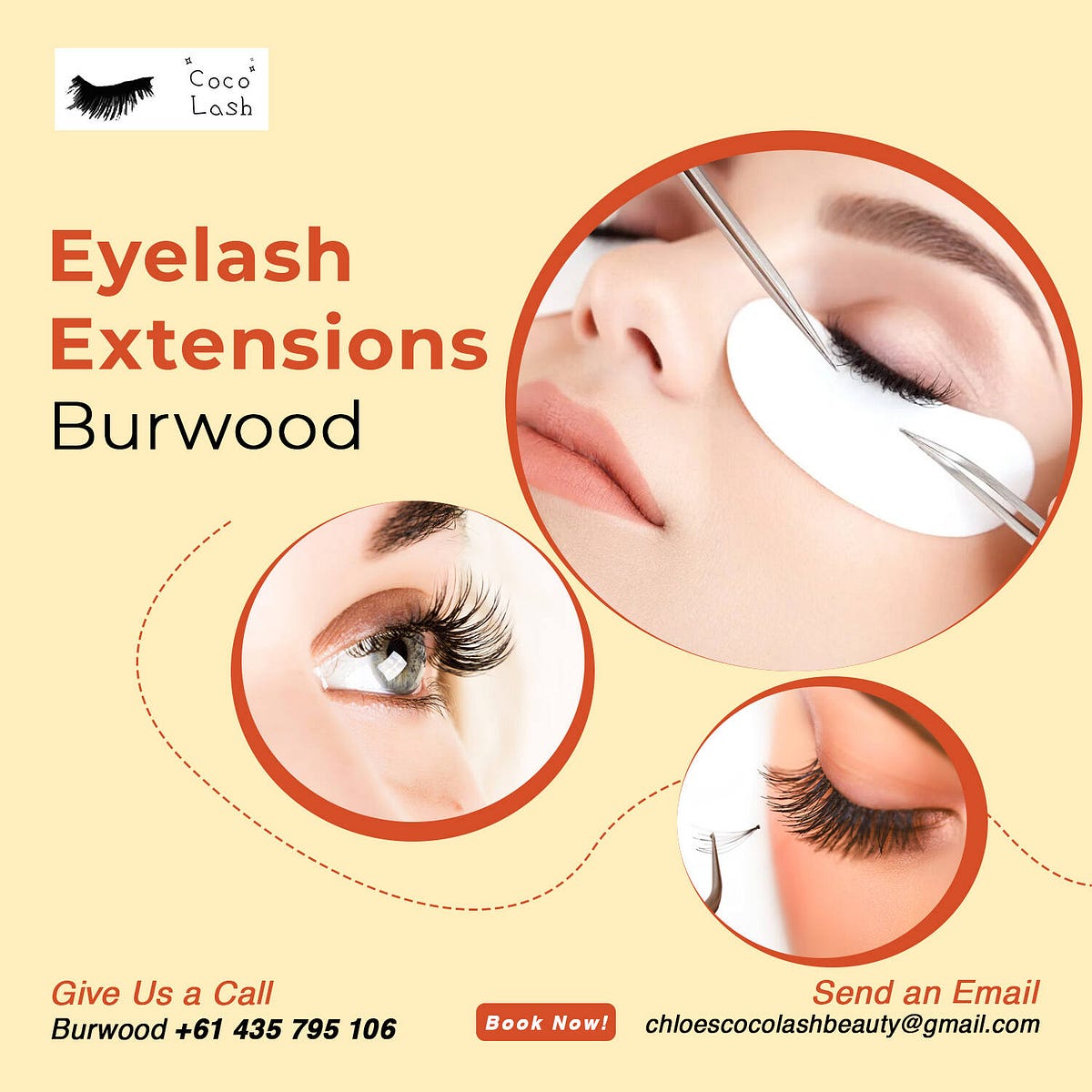 Eyelash extension near me Cocolash Medium