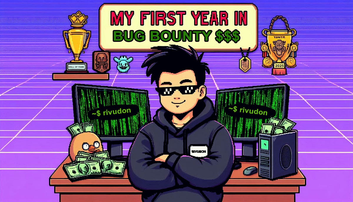 バグ報奨金 $$$ に入ってから 1 年目 from infosecwriteups.com バグ報奨金 $$$ に入ってから 1 年目 from infosecwriteups.com