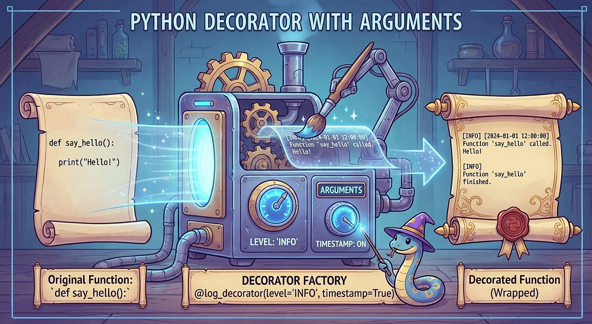 Practical Python Tricks Part 16: Python decorators with arguments | by ...