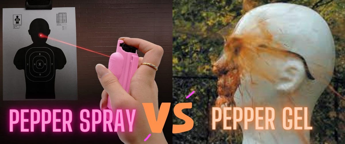 Pepper Spray Vs Pepper Gel — What to Choose?, by Ashlybrine