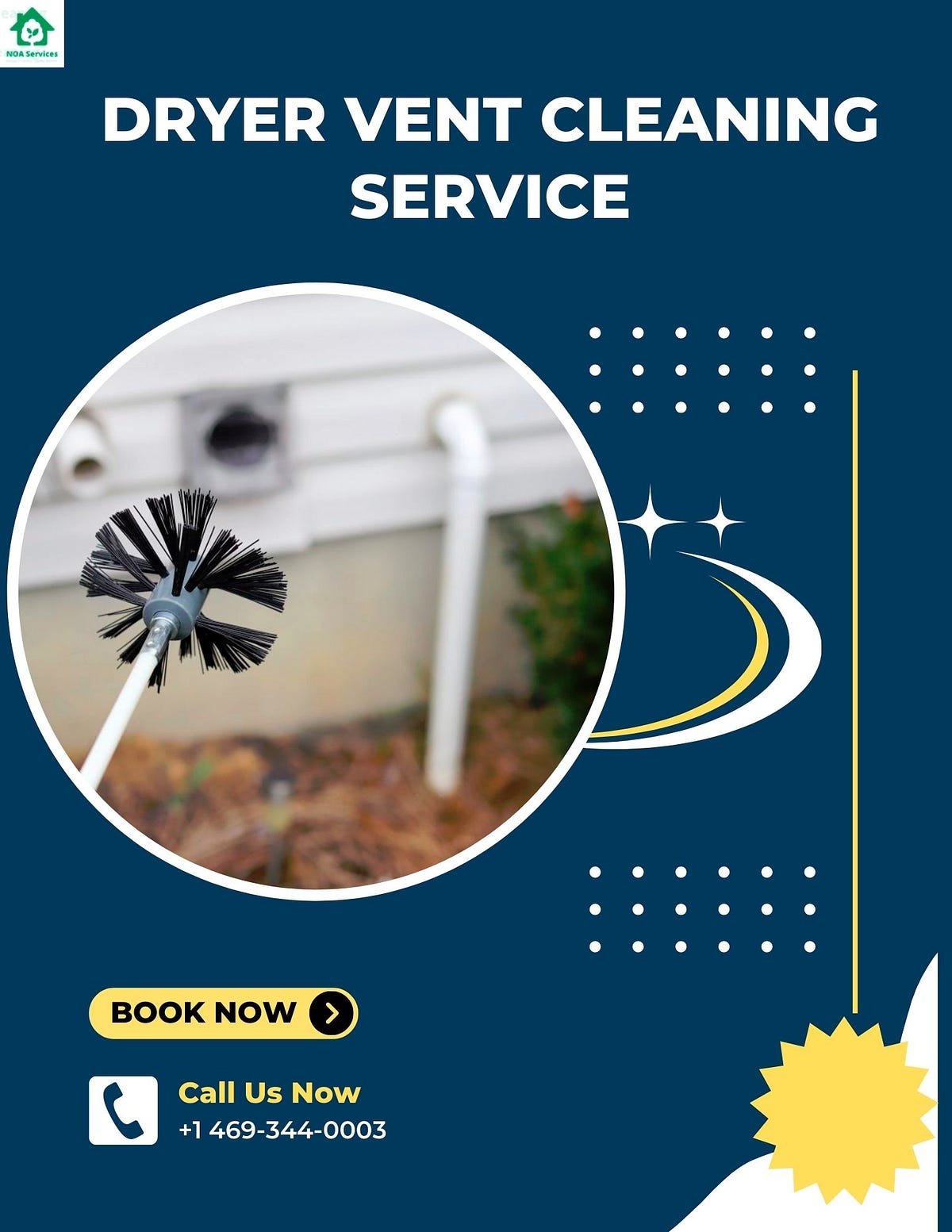 Dryer vent cleaning Dallas NOA Services Medium