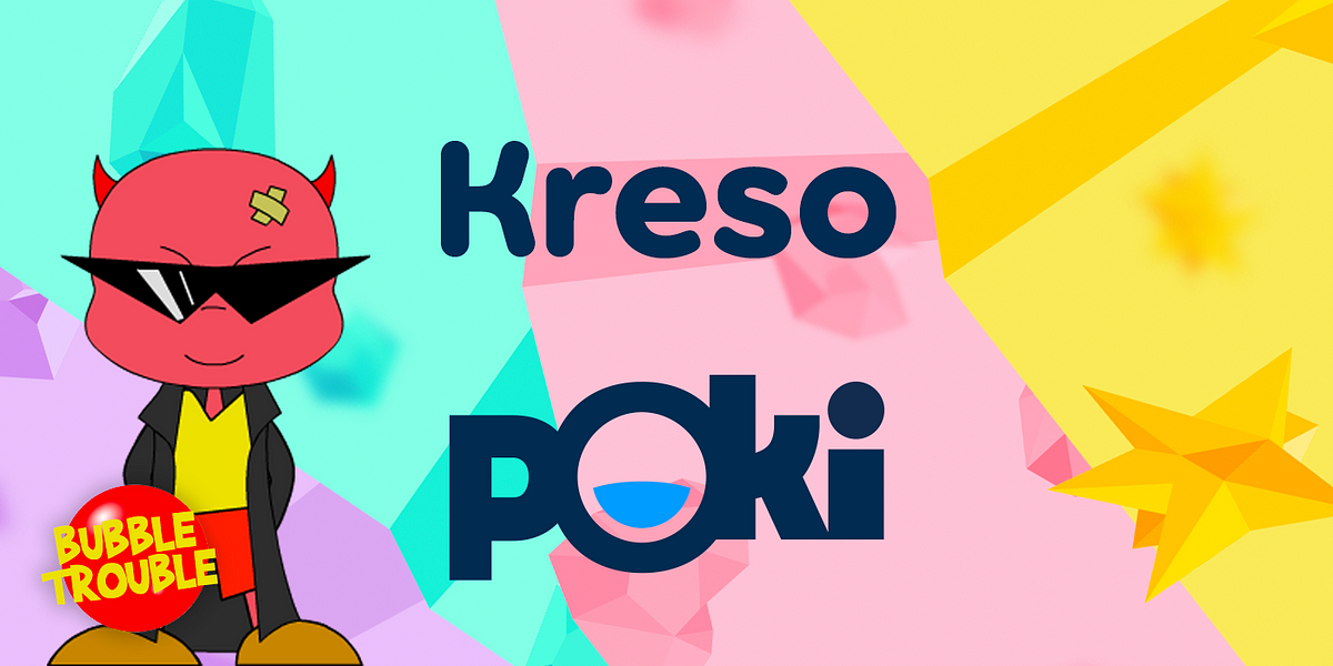 Kreso and Bubble Trouble, a 20-year tale., by Poki for Developers, Poki