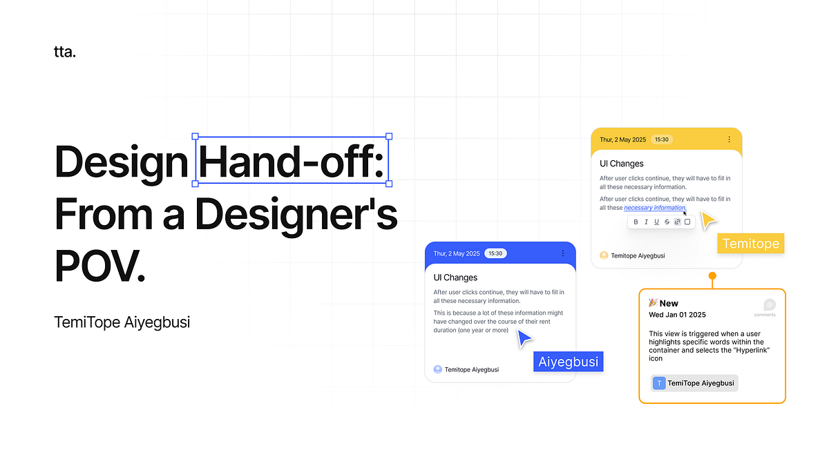 Design Hand-off: From a Designer’s POV. | by The TemiTope Aiyegbusi ...