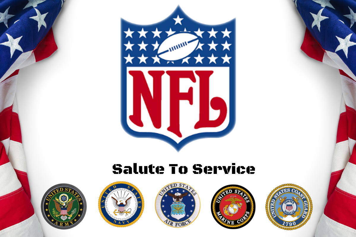 Nfl salute cheap to service logo