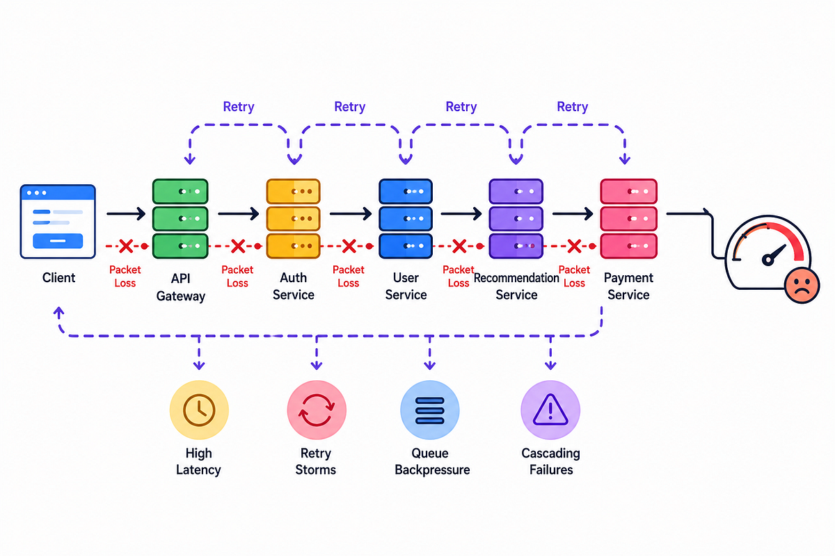 Analyzing Packet Loss Impact on PHP Microservice Chains | by Asian ...