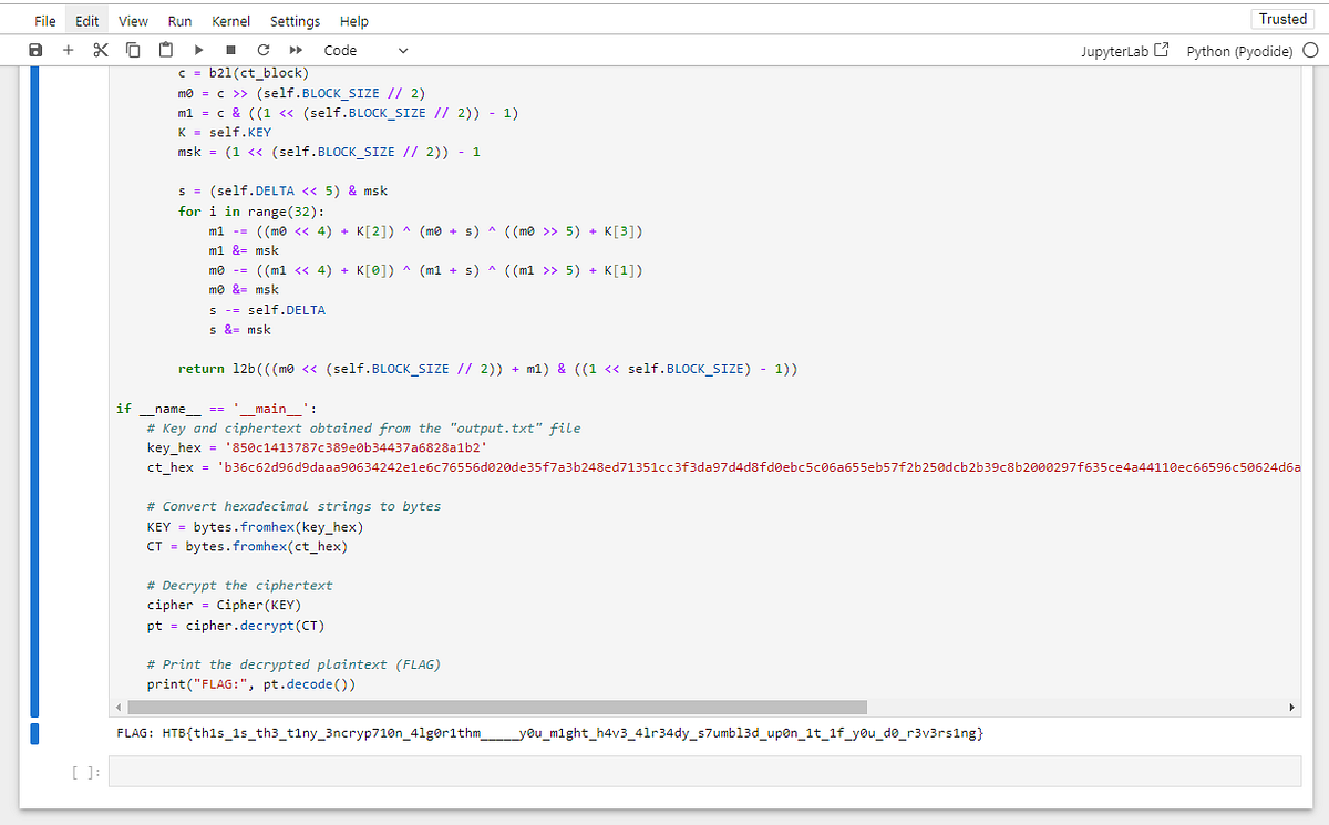 HackTheBox CTF — Crypto: Iced TEA | by embossdotar | Mar, 2024 | Medium