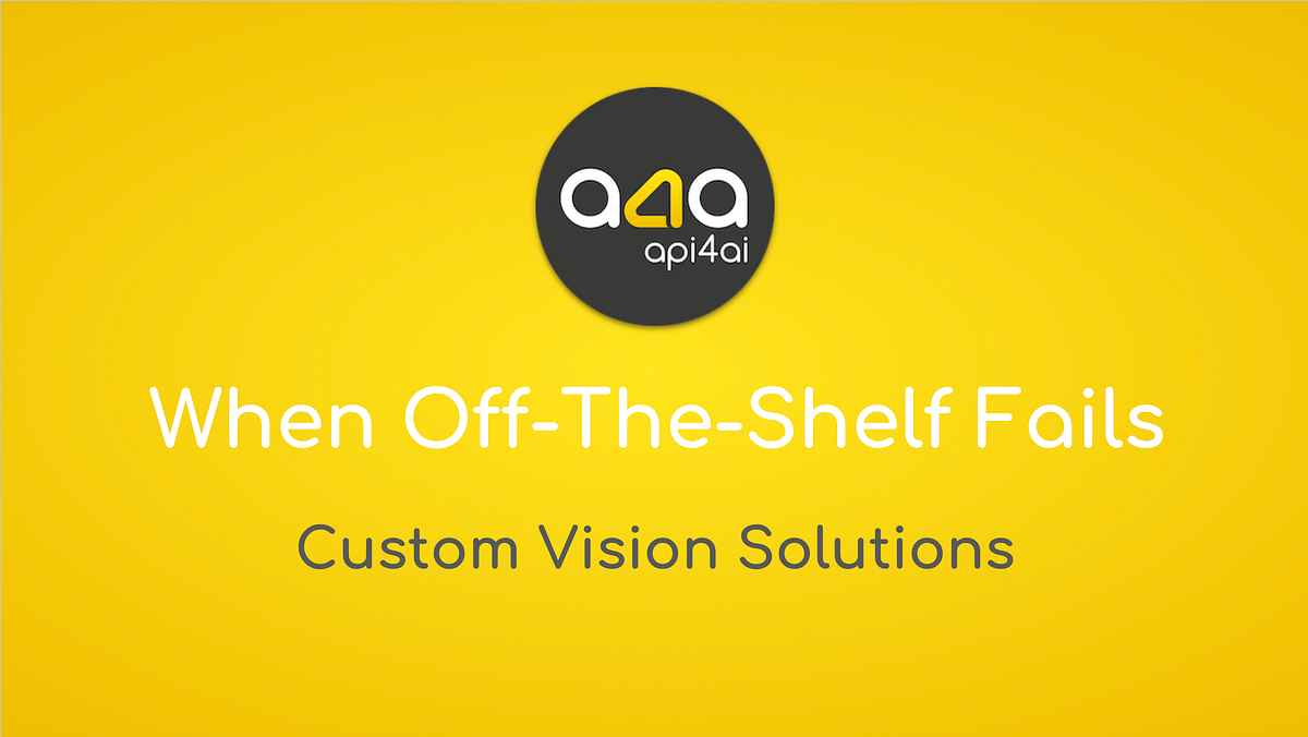 Custom Vision vs Generic APIs: The Advantage | by API4AI | Medium