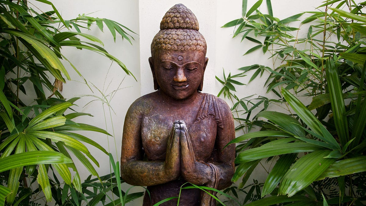 Garden Buddha Statue Placement Ideas by Sangeeta Beri Medium