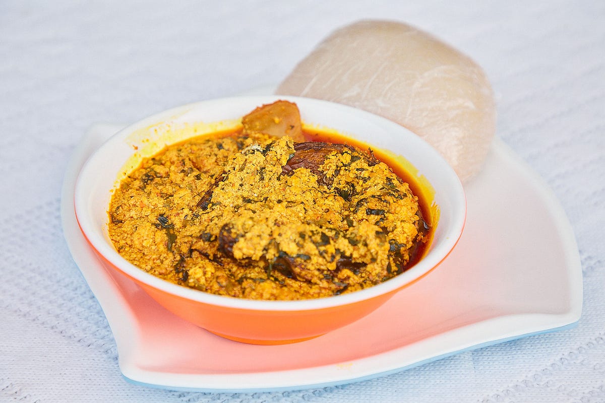 Recipe for Pounded Yam and Egusi Soup A Delicious Nigerian Delicacy