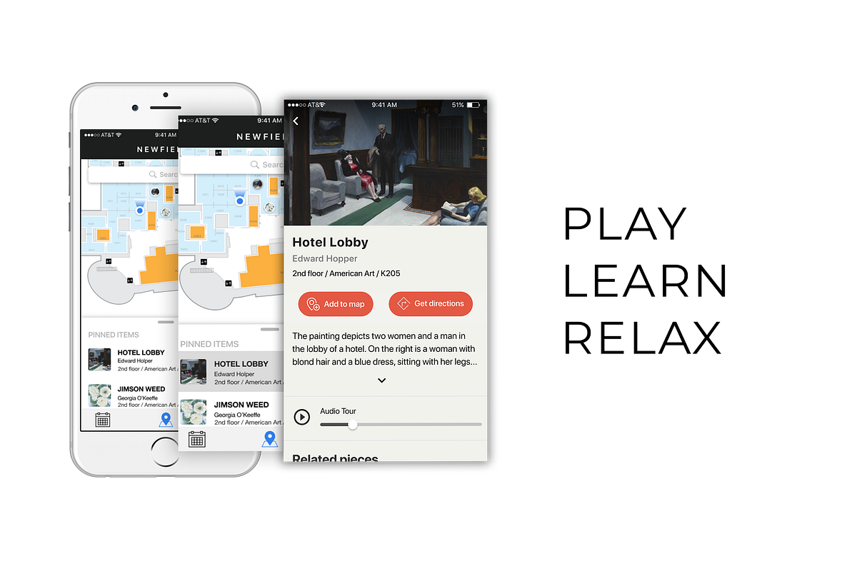 Newfields Wayfinding App Design. OVERVIEW by Lisha Chen Medium