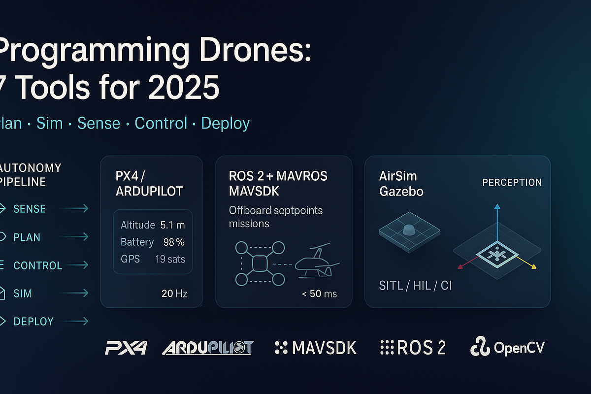 Programming Drones: 7 Tools to Automate the Skies | by Modexa | Medium