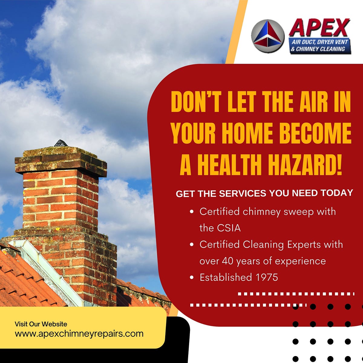 Apex air sale duct cleaning