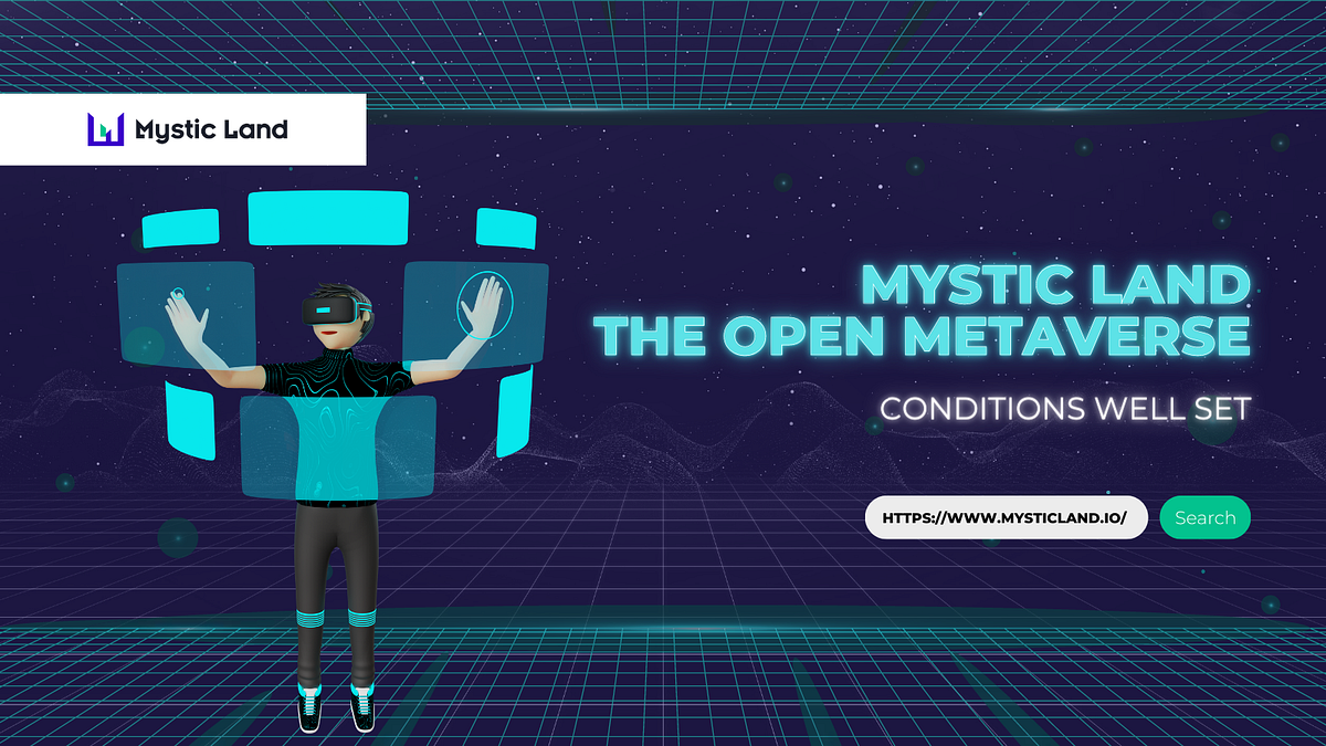 Mystic Land the Open Metaverse. Conditions well SET by Mystic Land Medium