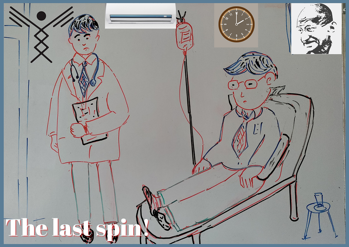 The last spin!. Story by Nandkishor Shingne Medium