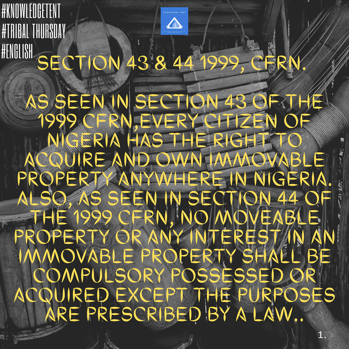 Section 43 & 44 The basics finale. by Knowledge Tent Medium