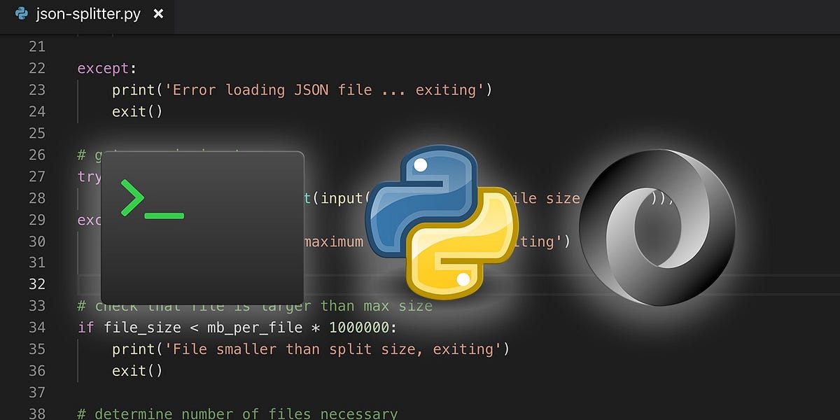 How To Build a Command-Line JSON Splitter | by Jonathan Hsu | Code 85 ...