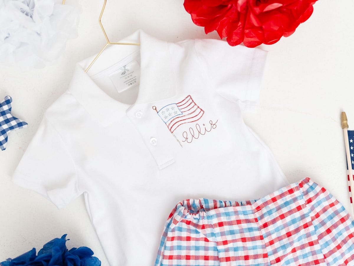 monogram 4th of july