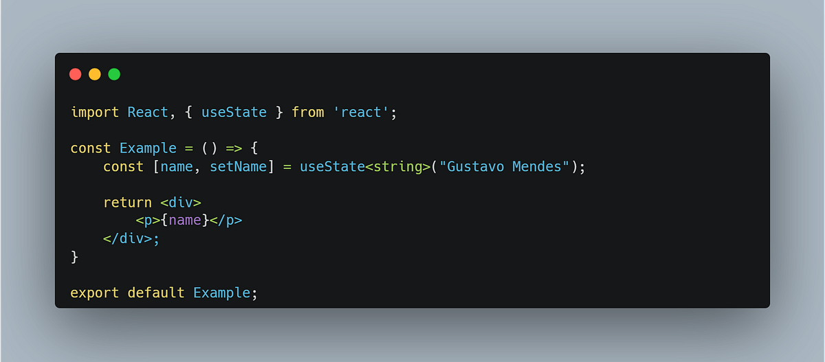 Manipulando o useState com Typescript em strings, objetos e arrays ...