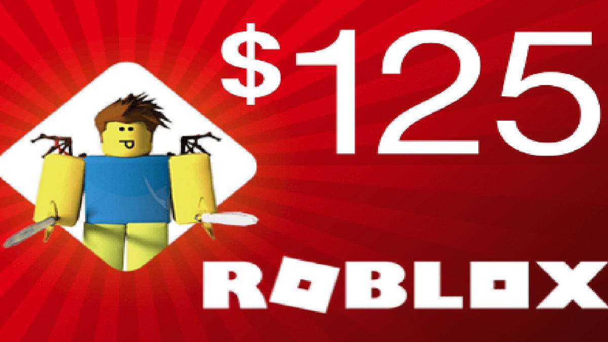 Roblox Robux Gift Card - roblox gift card - Medium
