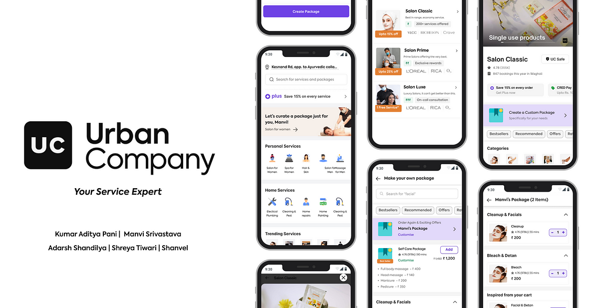 urban company ux case study