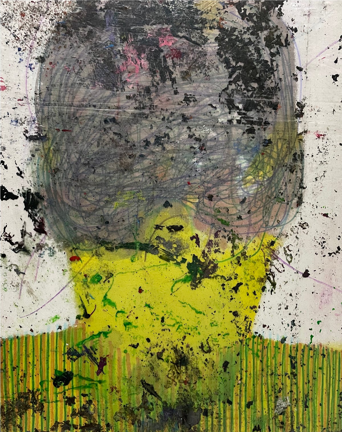 “Unraveling Complexity: A Deep Dive into Gela Mikava’s ‘Abstract Face 