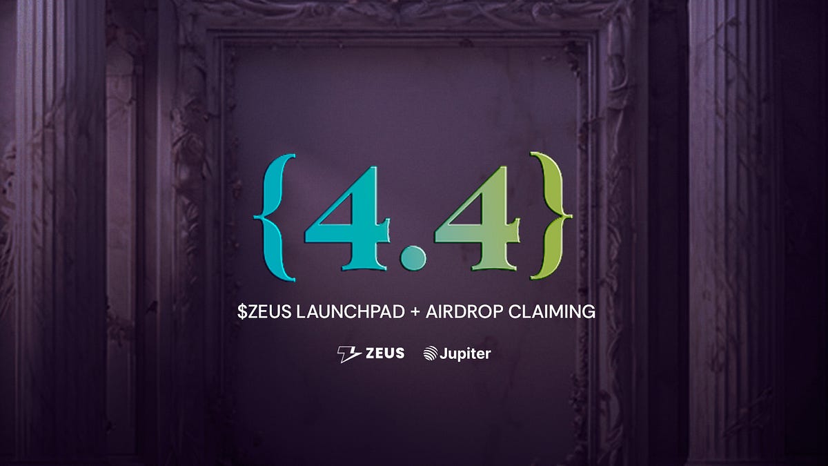 ZEUS token launch and airdrop claiming on Jupiter LFG Launchpad | by Zeus  Network (Moved to Blog) | Medium