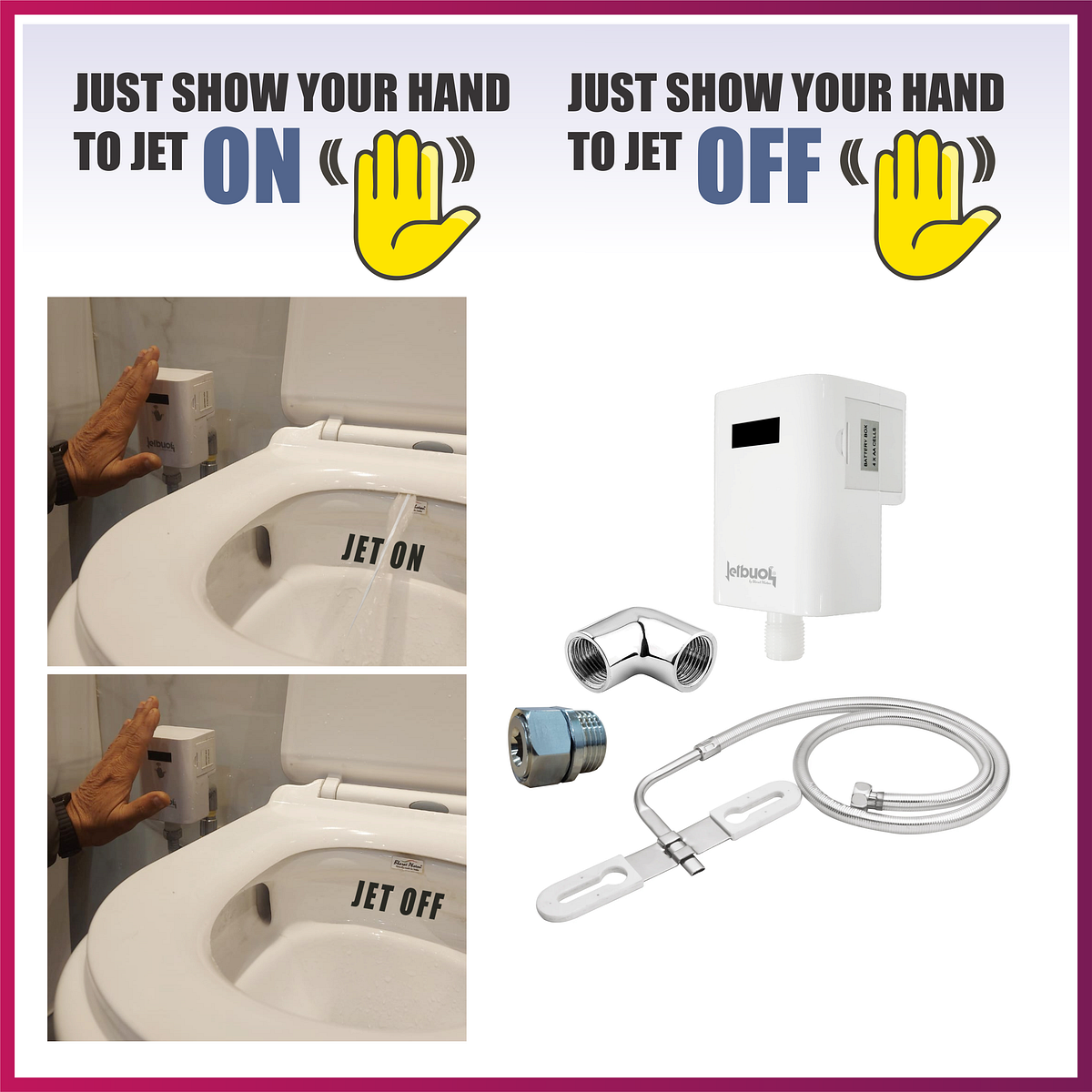 Upgrade Your Bathroom with Jetbuoy & Automatic Jet Spray The Ultimate