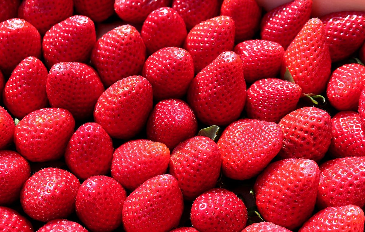Strawberries protect and fortify the heart and lower blood sugar and systolic blood pressure