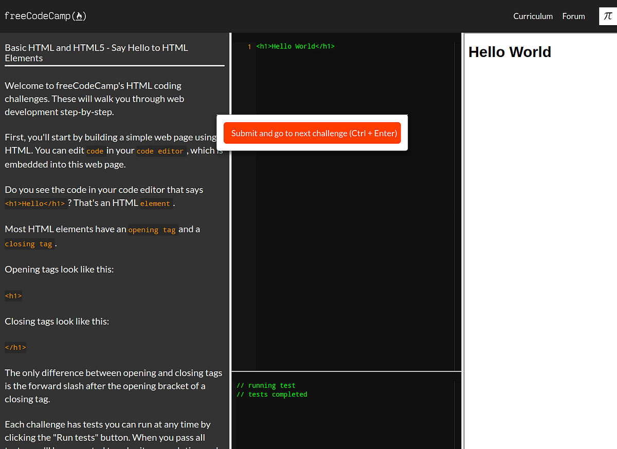 FreeCodeCamp released it’s new curriculum | by P1xt | P1xt’s Blog | Medium