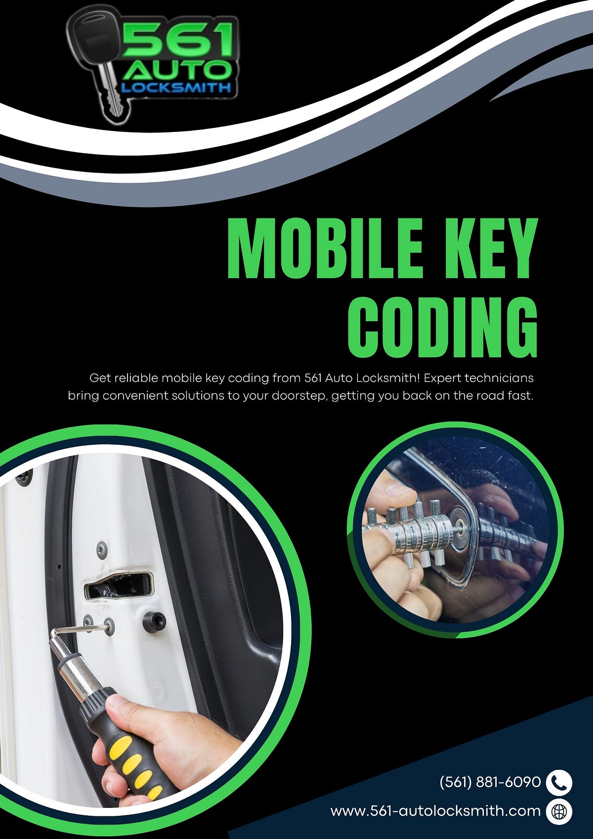 mobile key coding - 561 Auto Locksmith - Medium