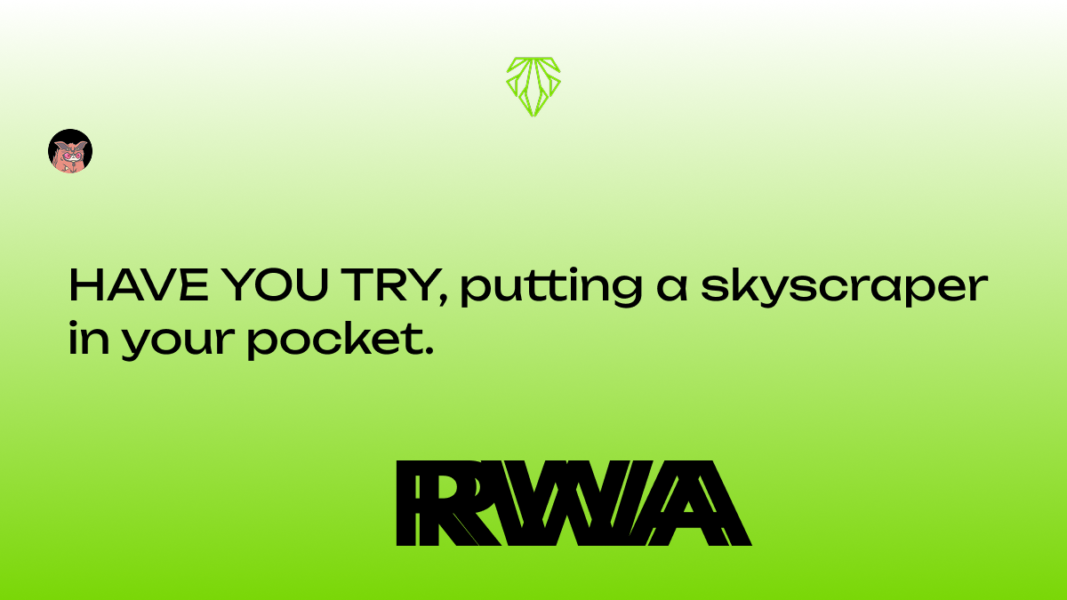 Try putting a skyscraper in your pocket.