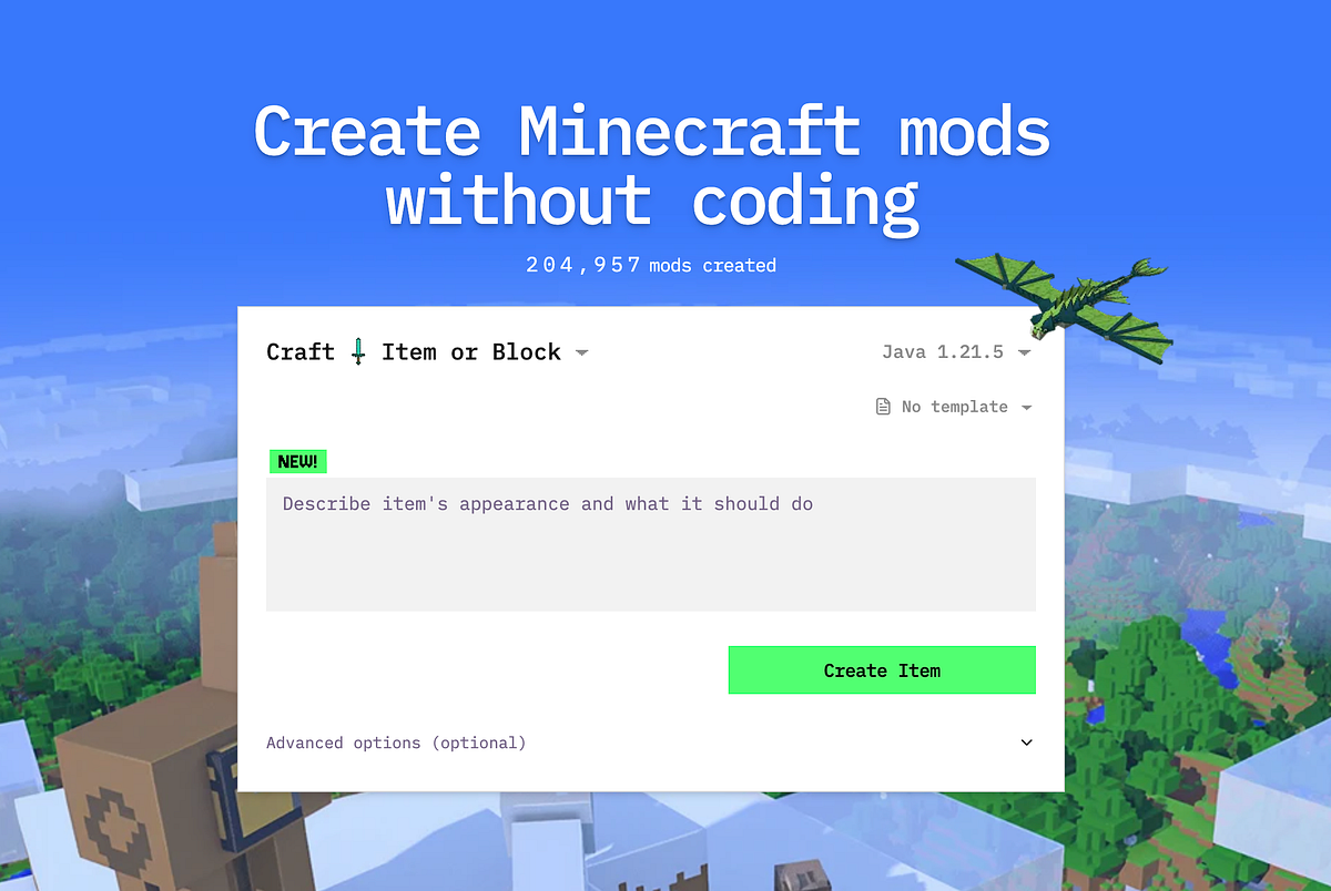 Tutorial: How to Make Minecraft Mods without Coding | by Wilson | Medium