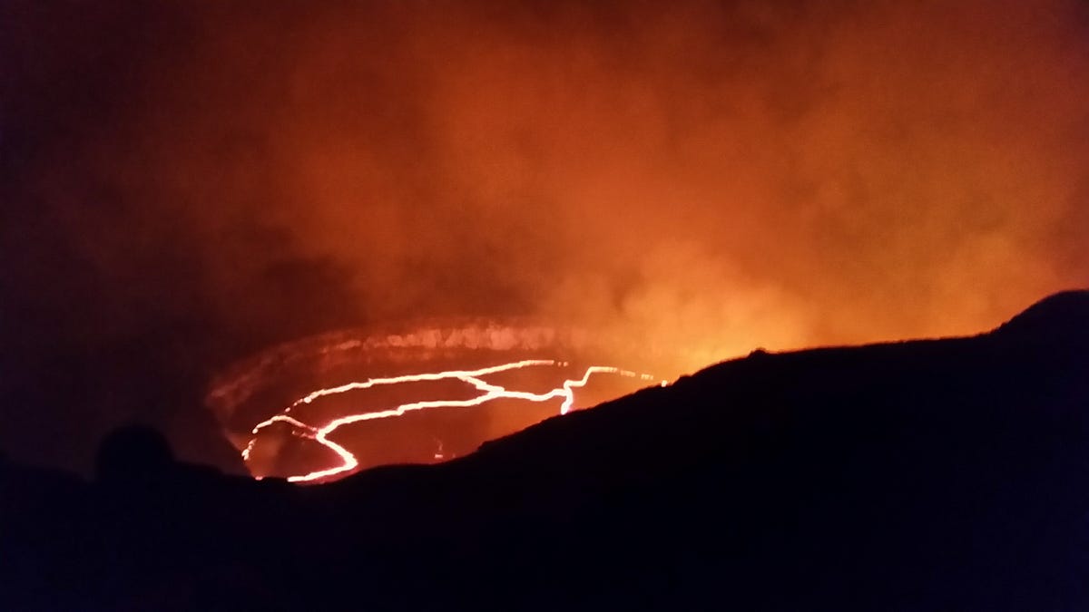 Into the lava. Facing the fear by Sasha Sullivan Medium