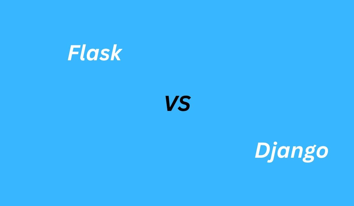 Choosing the Right Python  Framework Flask vs Django Comparison