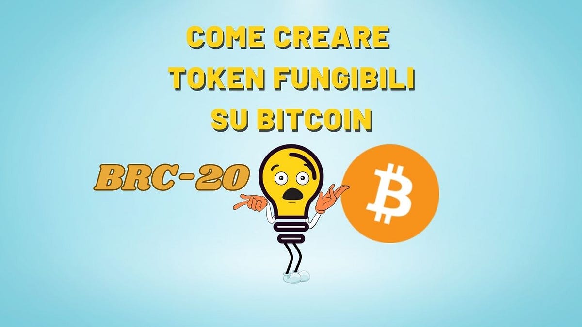 Come creare token fungibili su Bitcoin | by Hoken Tech | Medium