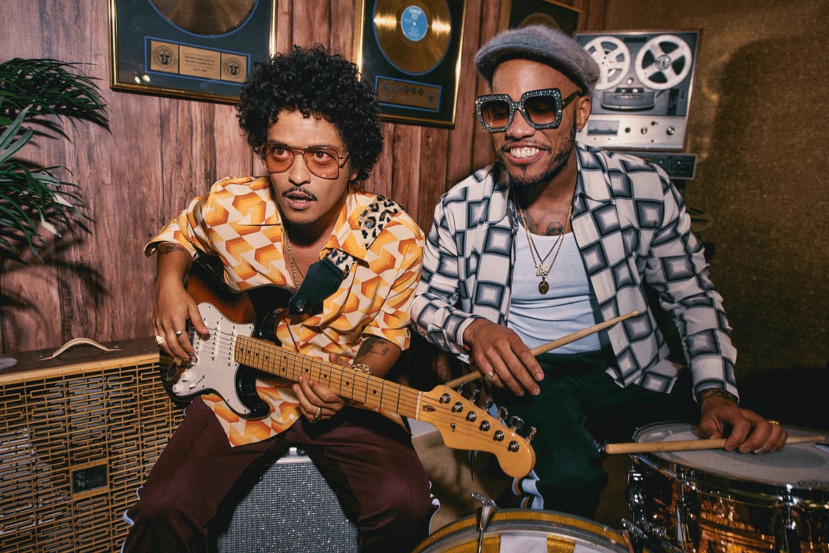 Silk Sonic Leave The Door Open-④ Bruno Mars, Anderson .Paak, Silk Sonic - Leave The Door Open