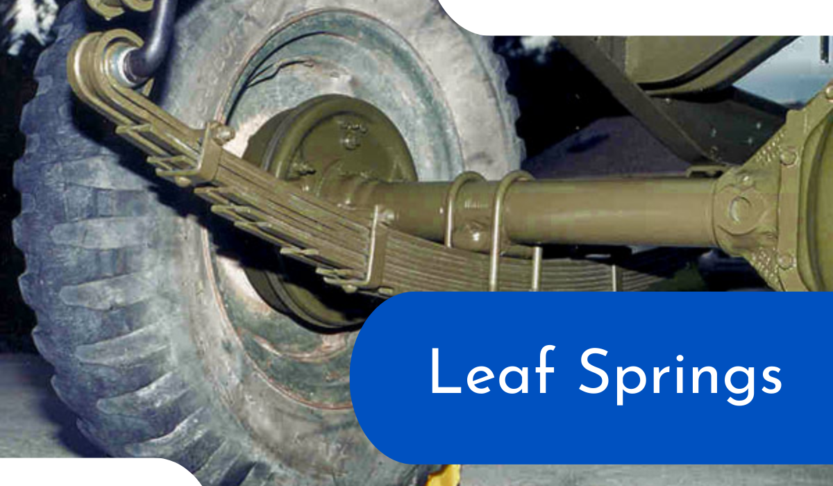 Optimizing Large Truck Performance with Chevrolet Leaf Springs Mat