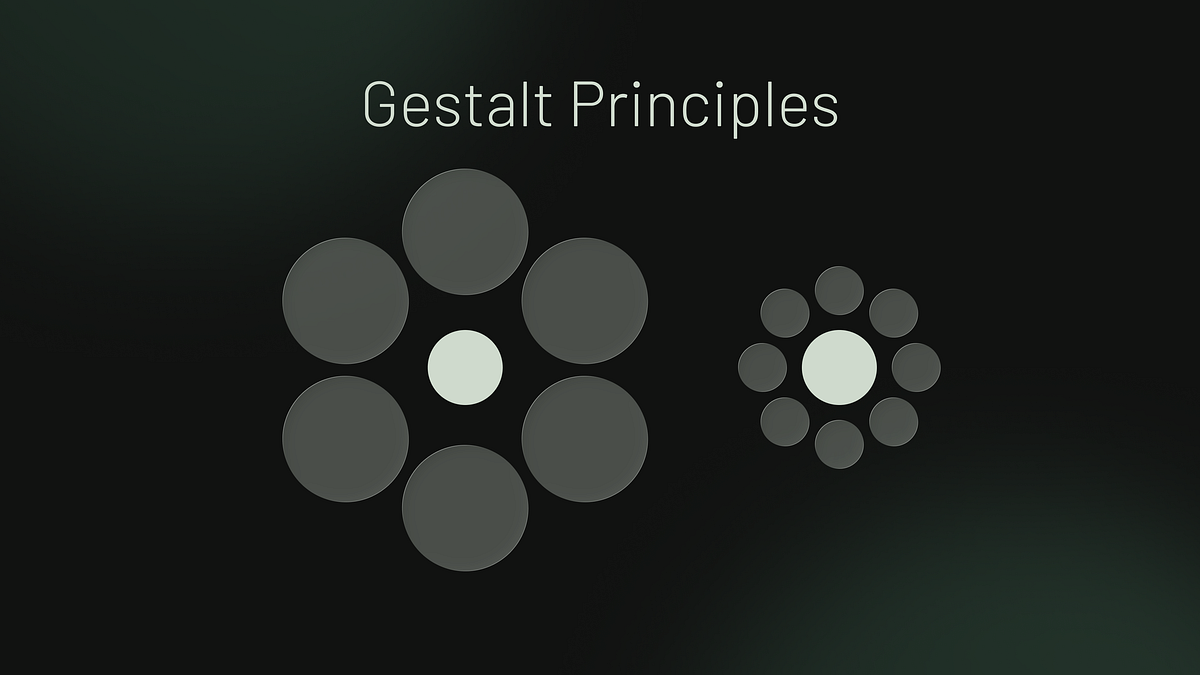 Patterns your brain can't unsee: Gestalt psychology in design