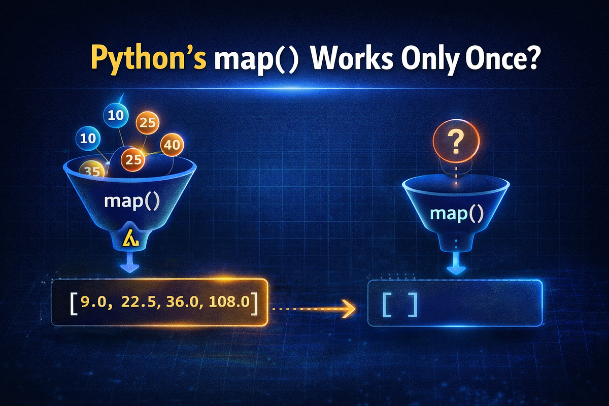 Python’s map() and filter() Return Empty Lists ! | by Mayur Patel | Medium