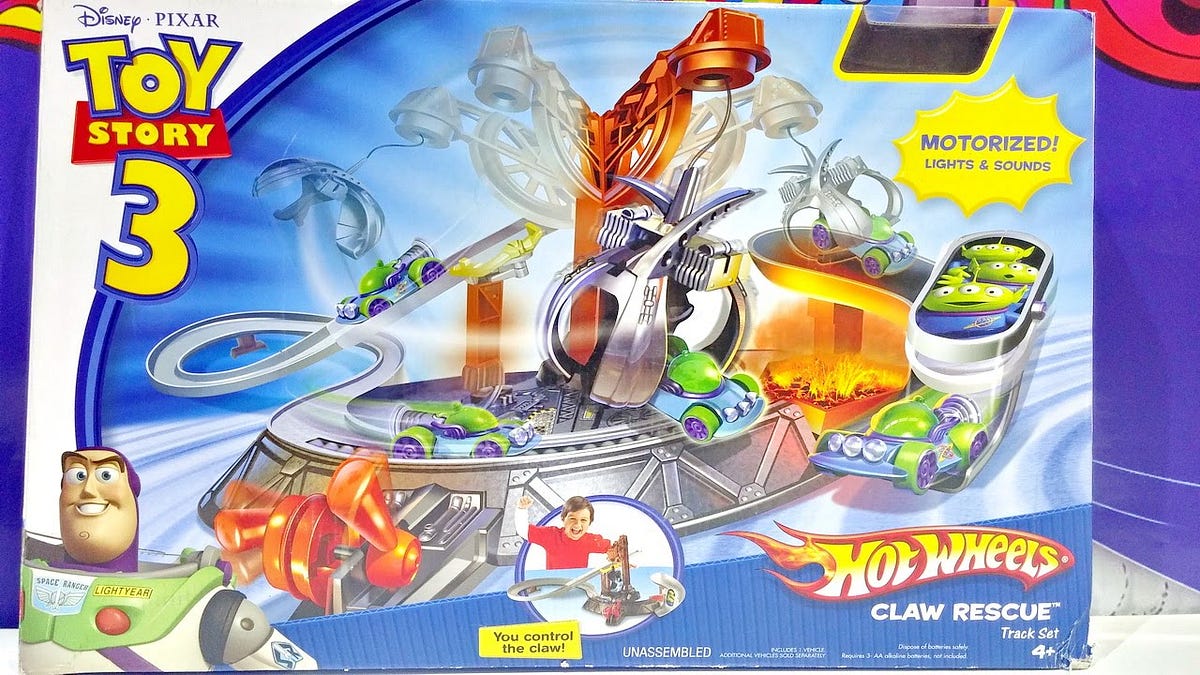 Hot Wheels Toy Story 3 Claw Rescue Track Set | by Dany Glover | Medium