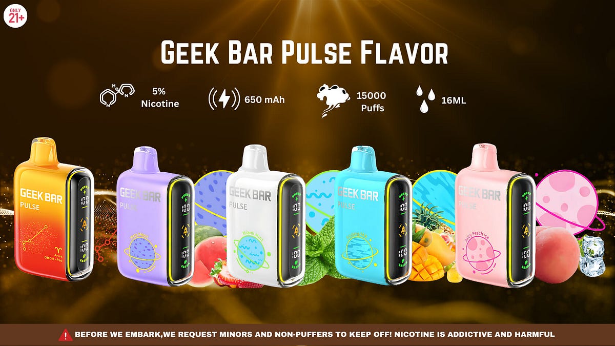geek bar x pulse price Geek Bar Pulse 15000 Puffs Disposable Vape Zero Nicotine Free 0%- Wate –  VapeDeal.com main image 0