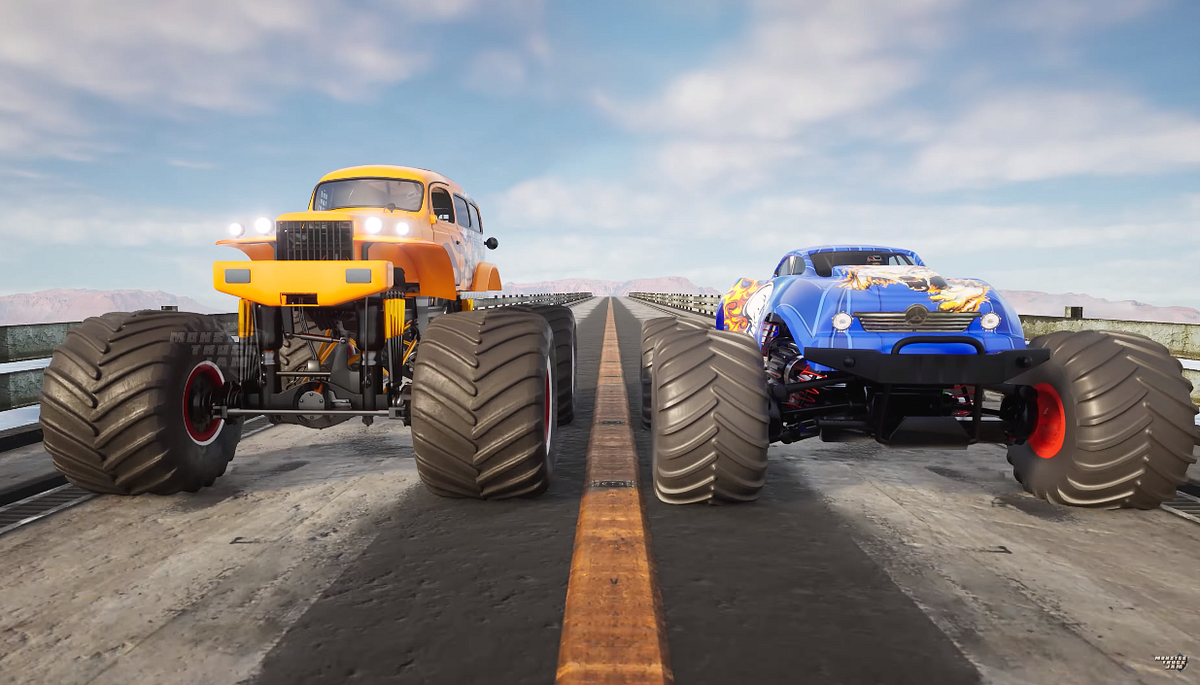 Monster Trucks Thrilling Freestyle Racing HighSpeed & Incredible