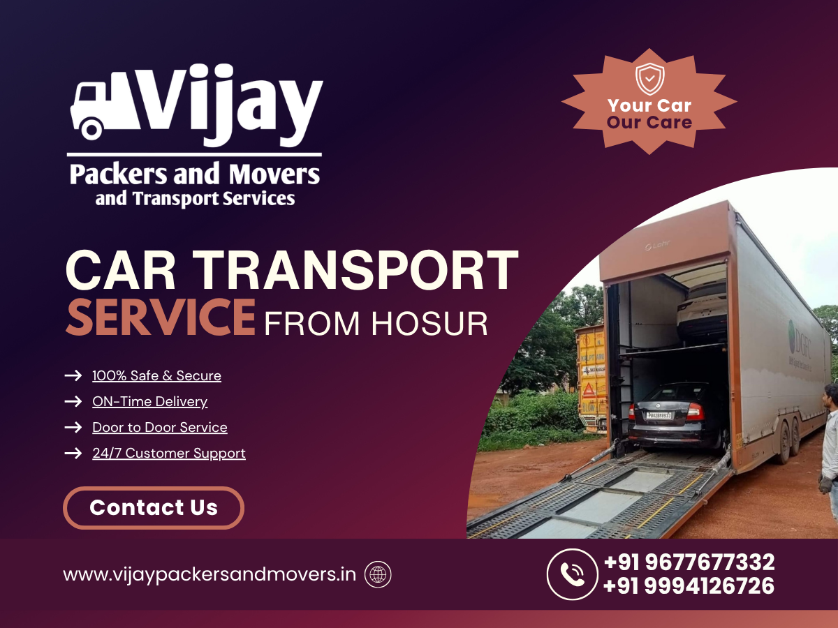 Car Transport Service from Hosur